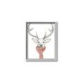 Picture of Cozy Deer _GroupedProduct_Rectangle_Portrait_Canvas_Framed_