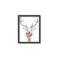Picture of Cozy Deer _GroupedProduct_Rectangle_Portrait_Canvas_Framed_