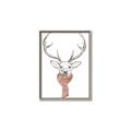 Picture of Cozy Deer _GroupedProduct_Rectangle_Portrait_Canvas_Framed_
