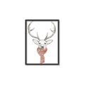 Picture of Cozy Deer _GroupedProduct_Rectangle_Portrait_Canvas_Framed_