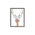 Picture of Cozy Deer _GroupedProduct_Rectangle_Portrait_Canvas_Framed_
