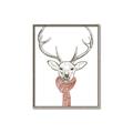 Picture of Cozy Deer _GroupedProduct_Rectangle_Portrait_Canvas_Framed_