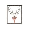 Picture of Cozy Deer _GroupedProduct_Rectangle_Portrait_Canvas_Framed_