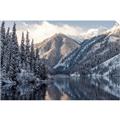 Picture of Snow Kissed Mountain  _GroupedProduct_Rectangle_Landscape_Photography _GroupedProduct_Rectangle_Landscape_Unframed_Print_Only_