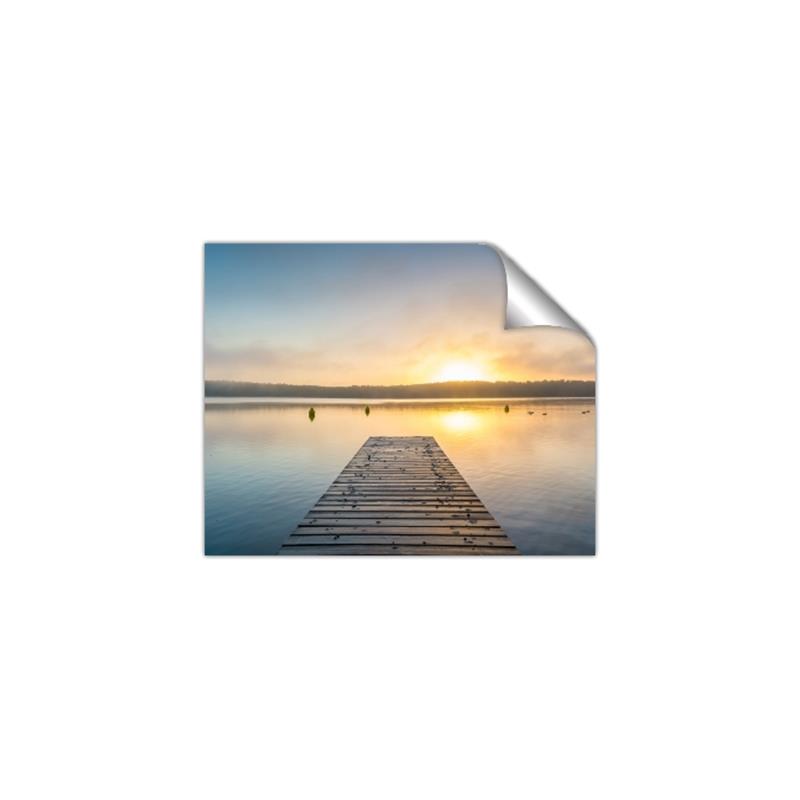 Picture of Sunrise Dock _GroupedProduct_Rectangle_Landscape_Photography _GroupedProduct_Rectangle_Landscape_Unframed_Print_Only_