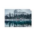 Picture of Winter Cabin _GroupedProduct_Rectangle_Landscape_Photography _GroupedProduct_Rectangle_Landscape_Unframed_Print_Only_