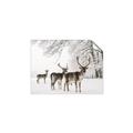 Picture of Winter Deers _GroupedProduct_Rectangle_Landscape_Photography _GroupedProduct_Rectangle_Landscape_Unframed_Print_Only_