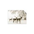 Picture of Winter Deers _GroupedProduct_Rectangle_Landscape_Photography _GroupedProduct_Rectangle_Landscape_Unframed_Print_Only_
