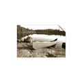 Picture of Yellow Canoe  _GroupedProduct_Rectangle_Landscape_Photography _GroupedProduct_Rectangle_Landscape_Unframed_Print_Only_
