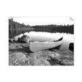 Picture of Yellow Canoe  _GroupedProduct_Rectangle_Landscape_Photography _GroupedProduct_Rectangle_Landscape_Unframed_Print_Only_