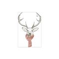 Picture of Cozy Deer _GroupedProduct_Rectangle_Portrait_Unframed_Print_Only_
