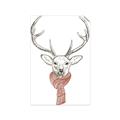 Picture of Cozy Deer _GroupedProduct_Rectangle_Portrait_Unframed_Print_Only_