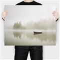 Picture of Lonesome Canoe _GroupedProduct_Rectangle_Landscape_Photography _GroupedProduct_Rectangle_Landscape_Canvas_