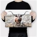 Picture of Longhorn Bull II _GroupedProduct_Rectangle_Landscape_Photography _GroupedProduct_Rectangle_Landscape_Canvas_