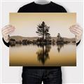 Picture of Mirrored Water _GroupedProduct_Rectangle_Landscape_Photography _GroupedProduct_Rectangle_Landscape_Canvas_