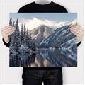 Picture of Snow Kissed Mountain  _GroupedProduct_Rectangle_Landscape_Photography _GroupedProduct_Rectangle_Landscape_Canvas_