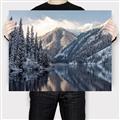 Picture of Snow Kissed Mountain  _GroupedProduct_Rectangle_Landscape_Photography _GroupedProduct_Rectangle_Landscape_Canvas_
