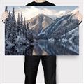 Picture of Snow Kissed Mountain  _GroupedProduct_Rectangle_Landscape_Photography _GroupedProduct_Rectangle_Landscape_Canvas_