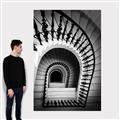 Picture of Spiral Staircase  _GroupedProduct_Rectangle_Portrait_Photography _GroupedProduct_Rectangle_Portrait_Canvas_