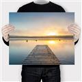 Picture of Sunrise Dock _GroupedProduct_Rectangle_Landscape_Photography _GroupedProduct_Rectangle_Landscape_Canvas_