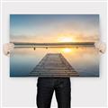 Picture of Sunrise Dock _GroupedProduct_Rectangle_Landscape_Photography _GroupedProduct_Rectangle_Landscape_Canvas_