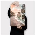 Picture of Sunset Beach II _GroupedProduct_Rectangle_Portrait_Photography _GroupedProduct_Rectangle_Portrait_Canvas_