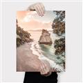 Picture of Sunset Beach II _GroupedProduct_Rectangle_Portrait_Photography _GroupedProduct_Rectangle_Portrait_Canvas_