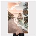 Picture of Sunset Beach II _GroupedProduct_Rectangle_Portrait_Photography _GroupedProduct_Rectangle_Portrait_Canvas_