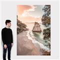 Picture of Sunset Beach II _GroupedProduct_Rectangle_Portrait_Photography _GroupedProduct_Rectangle_Portrait_Canvas_