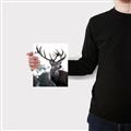 Picture of The Winter Deer _GroupedProduct_Rectangle_Portrait_Photography _GroupedProduct_Rectangle_Portrait_Canvas_