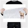 Picture of Winter Stag _GroupedProduct_Rectangle_Landscape_Canvas_