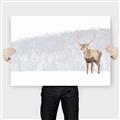 Picture of Winter Stag _GroupedProduct_Rectangle_Landscape_Canvas_