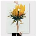 Picture of Yellow Bloom _GroupedProduct_Rectangle_Portrait_Photography _GroupedProduct_Rectangle_Portrait_Canvas_