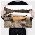 Picture of Yellow Canoe  _GroupedProduct_Rectangle_Landscape_Photography _GroupedProduct_Rectangle_Landscape_Canvas_