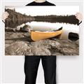 Picture of Yellow Canoe  _GroupedProduct_Rectangle_Landscape_Photography _GroupedProduct_Rectangle_Landscape_Canvas_