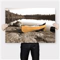 Picture of Yellow Canoe  _GroupedProduct_Rectangle_Landscape_Photography _GroupedProduct_Rectangle_Landscape_Canvas_