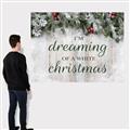 Picture of Dreaming of a White Christmas  _GroupedProduct_Rectangle_Landscape_Canvas_