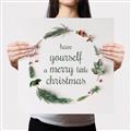 Picture of Merry Little Christmas _GroupedProduct_Square_Canvas_