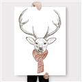 Picture of Cozy Deer _GroupedProduct_Rectangle_Portrait_Canvas_
