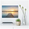 Picture of Sunrise Dock _GroupedProduct_Rectangle_Landscape_Photography _GroupedProduct_Rectangle_Landscape_Canvas_
