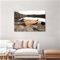 Picture of Yellow Canoe  _GroupedProduct_Rectangle_Landscape_Photography _GroupedProduct_Rectangle_Landscape_Canvas_