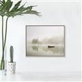Picture of Lonesome Canoe _GroupedProduct_Rectangle_Landscape_Photography _GroupedProduct_Rectangle_Landscape_Canvas_Framed_