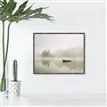 Picture of Lonesome Canoe _GroupedProduct_Rectangle_Landscape_Photography _GroupedProduct_Rectangle_Landscape_Canvas_Framed_