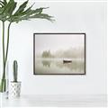 Picture of Lonesome Canoe _GroupedProduct_Rectangle_Landscape_Photography _GroupedProduct_Rectangle_Landscape_Canvas_Framed_
