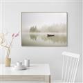 Picture of Lonesome Canoe _GroupedProduct_Rectangle_Landscape_Photography _GroupedProduct_Rectangle_Landscape_Canvas_Framed_