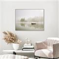 Picture of Lonesome Canoe _GroupedProduct_Rectangle_Landscape_Photography _GroupedProduct_Rectangle_Landscape_Canvas_Framed_