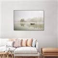 Picture of Lonesome Canoe _GroupedProduct_Rectangle_Landscape_Photography _GroupedProduct_Rectangle_Landscape_Canvas_Framed_