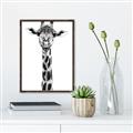 Picture of Long Neck II _GroupedProduct_Rectangle_Portrait_Photography _GroupedProduct_Rectangle_Portrait_Canvas_Framed_