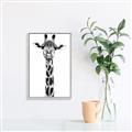 Picture of Long Neck II _GroupedProduct_Rectangle_Portrait_Photography _GroupedProduct_Rectangle_Portrait_Canvas_Framed_