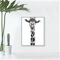 Picture of Long Neck II _GroupedProduct_Rectangle_Portrait_Photography _GroupedProduct_Rectangle_Portrait_Canvas_Framed_